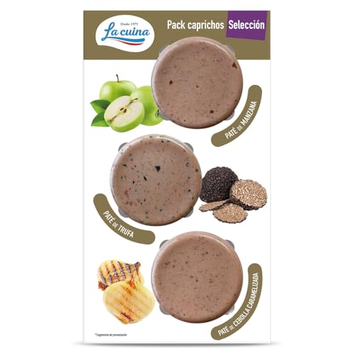 Tabla de patés selección Caprichos La cuina 120 g
