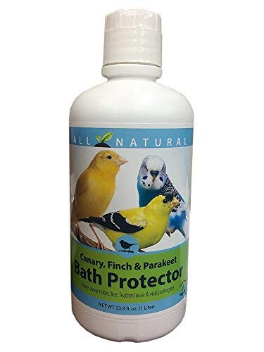 Care Free Enzymes 94004, Finch Bath Protector All Natural Parakeet & Canary Cleaner, Clear