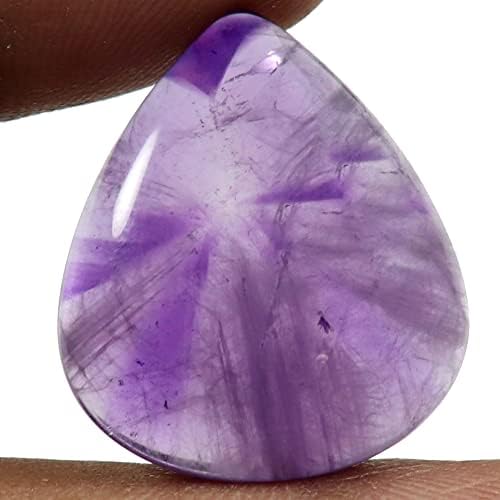 Goyal Exports アメジスト 天然ルース ジェムストーン カボション 28.95カラット Qs98-B09Q65TPDMS