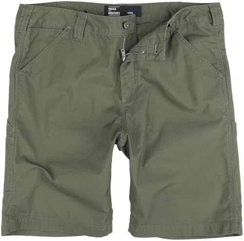 Vintage Industries Alcott Shorts, oliv, M