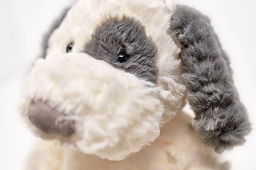 Mollis Kuscheltier - Kuschelhund - 36 cm - Plüschtier-Hund - Kinder-Kuscheltier - weiches Stofftier für Kinder und Babys