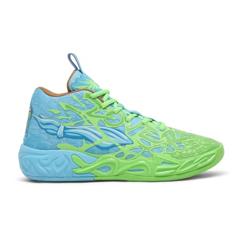 PUMA Mens Mb.04 Teenage Mutant Ninja Turtles Basketball Sneakers Shoes - Green - Size 10.5 M