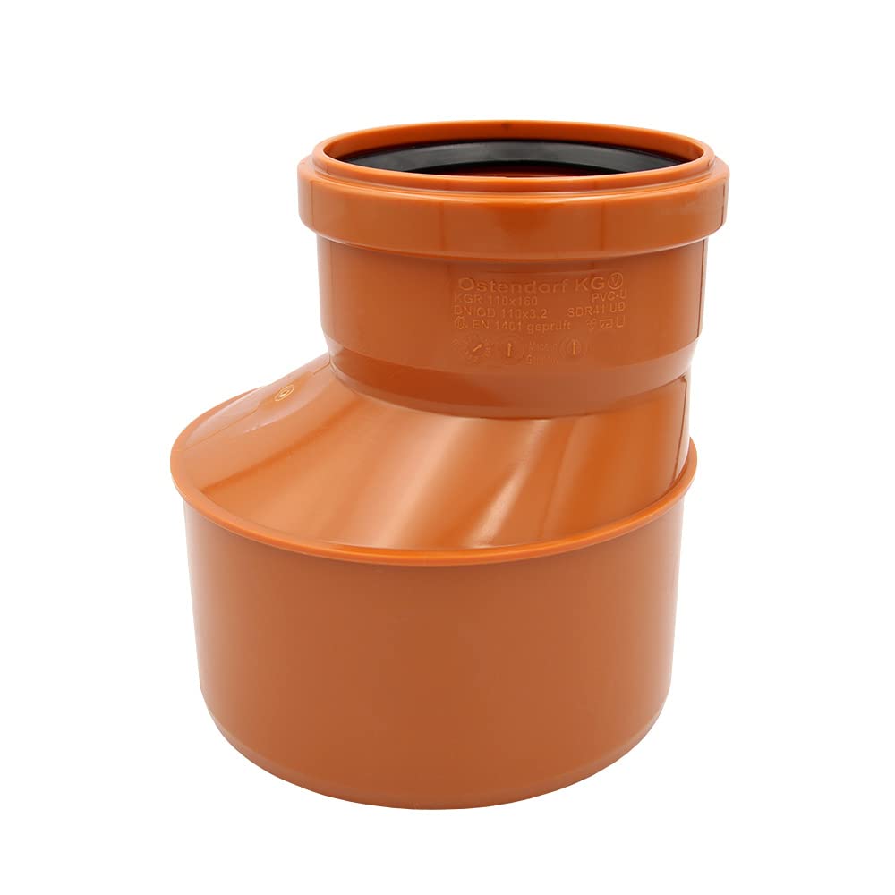 Riduttore Eccentrico Per Tubi Ø 80-160mm | Temperatura -20°C A +65°C | Per Cappe Cucina | MONTERAL - Foto 5