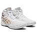 ASICS Kid's Matflex 6 Grade School Wrestling Shoes, 3 Big Kid, GLACIER GREY/PURE GOLD