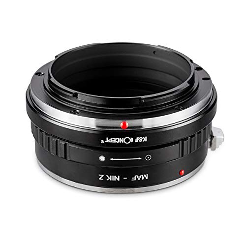 New K&F Concept Adapter for Minolta AF MAF Mount Lens to Nikon Z6 Z7 Camera