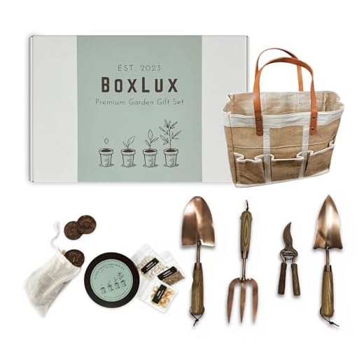 BoxLux Premium Gardening Tools Gift Set