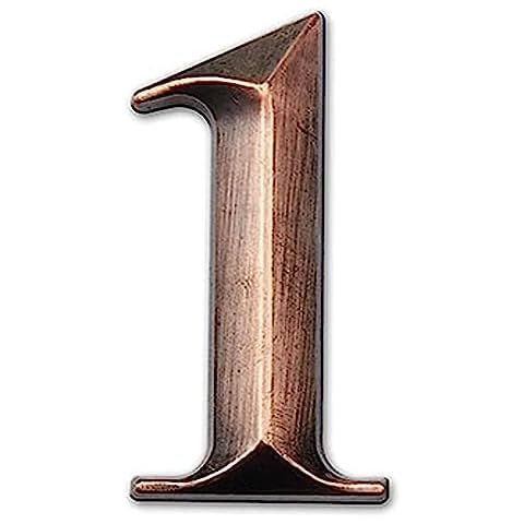 Waterproof 3D Address Numbers for Mailbox Cover