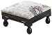Produktbild Gablemere 3 Position Footstool Hocker, Holz, Mahogany/White, 30.5x30.5x20 cm