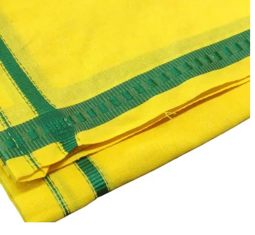 Image of Men's Cotton Lungi | Traditional Indian Wear | Soft & Breathable Checked Lungis for Daily Comfort, Home Wear & Casual Use | Free Size Wrap