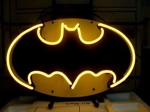 New Batman Comic Hero Beer Bar Neon Light Sign Home Beer Bar Pub Recreation Room Game Room Windows Garage Wall Sign 17w"x 14"h