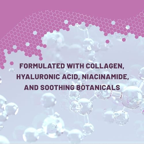 Image of TOLEVITA Bio-Collagen Hydrogel Face Mask - Hydrating & Nourishing Mask with Niacinamide, Galactomyces & Hyaluronic Acid - 6 Pack, Improves Elasticity & Softens Skin (White)
