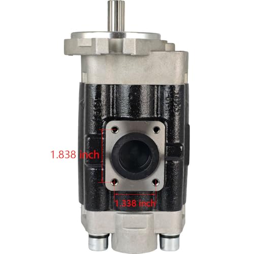 Image of XYZIL Hydraulic Pump Compatible with Kubota M8540HD M9540HDC M5-111HDC M7060HDC12 M5-091HD M9960HDC M4N-071HD12 M5N-111HDC24 M9540HDC-LTD M9960HDLSN 3C081-82200 3C081-82202 3C081-82203 3C081-82204
