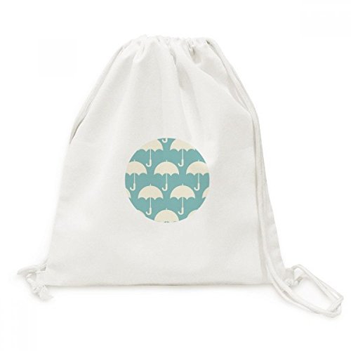 Sac cordon motif météo blanc pour remplacer vos sacs lourds