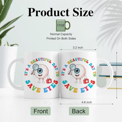Taza de cerámica de 11 oz para café y bebidas miniatura 2
