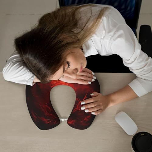 Almohada de espuma viscoelástica para viaje ligero cuello miniatura 7