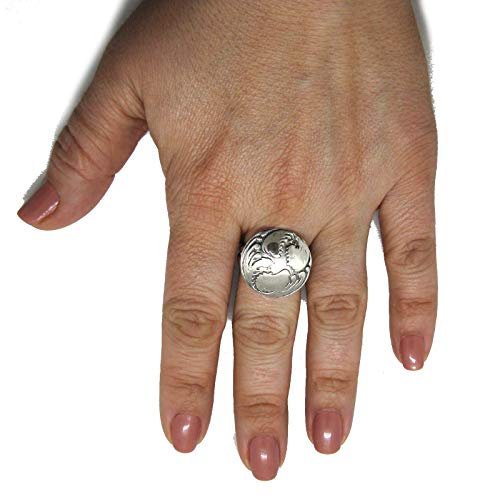 Bague dragon argent ajustable résout le problème de taille R001958