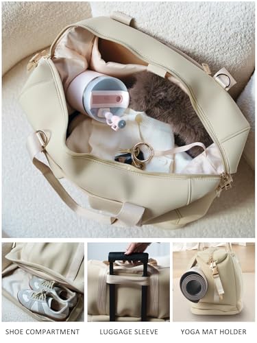 waterproof gym bag women, womens travel bag, yoga bag, weekender bags travel, personal item travel bag, overnight bags for women2