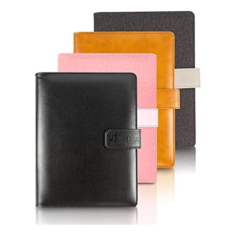 LIFEBOARD® PREMIUM Ringbuch DIN A5 - Nachfüllbar ohne Papier - Notizbuch - Organizer - Terminplaner - Kalender - Journal - Rezeptbuch - Tagebuch - Reisetagebuch - 6er Lochung schwarz by ENDLICH ERFOLG Cover