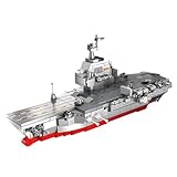 Xingya youpin Advanced 8-in-1 Aircraft Carrier Building Blocks Set – 1068PCS Military Model Kit with Realistic Design, STEM Toy for Adults, Compatible with Major Brands, Ideal Gift for Ages 8+