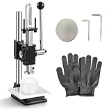 ERPHIC Bath Ball Pressing Machine with a Round Soap Shampoo Bar Mold, Adjustable Height Shower Steamer Press Machine for DIY Handmade Spa Gifts and Soap Crafting