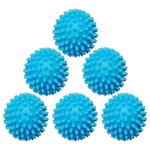 Bolas de secado reutilizables 6 unidades, bola de secador, bola de lavado para lavadora, bolas de secadora,bolas de secado para secadora de ropa, para limpieza de ropa doméstica