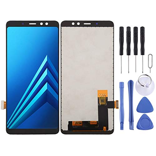 Écran LCD pour Galaxy A8+ 2018 Incell haute précision avec vitre tactile assemblée noire