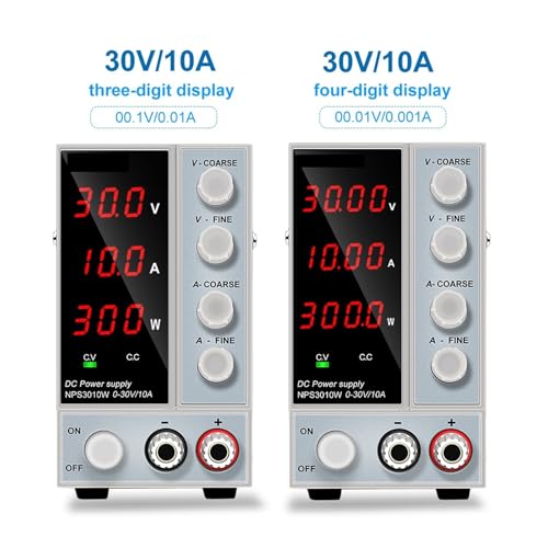 Alimentation de laboratoire CC réglable variable à régulateur numérique LED de haute précision - 2