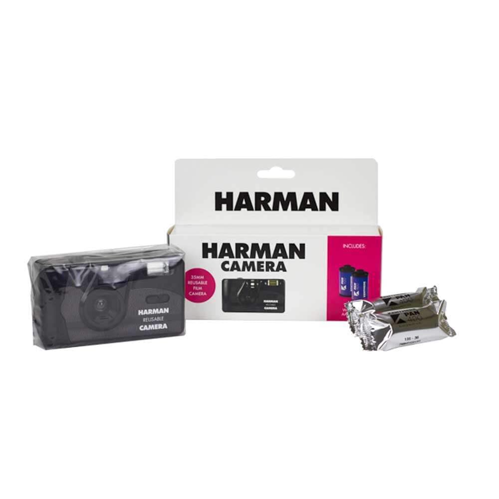 Cámara desechable/Recargable Harman + 2 películas N&B 36 Poses
