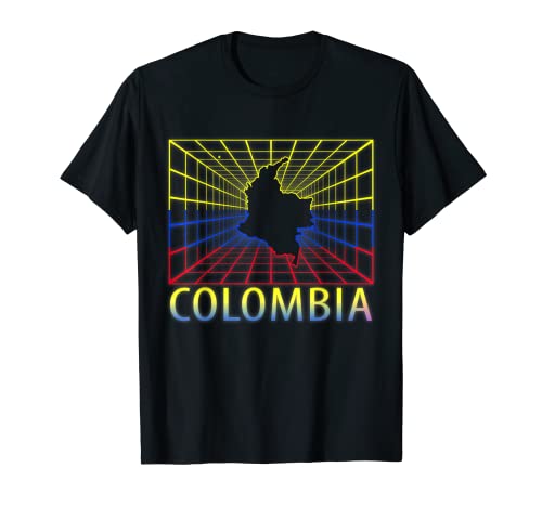 Colombia Mapa Colombiano Camiseta