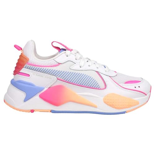 PUMA Womens Rs-X Pop Lace Up Sneakers Shoes Casual - Orange, Pink, Purple, White