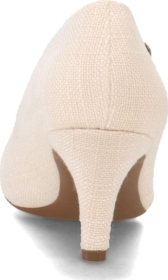 LifeStride Womens Parigi Pumps Cream Linen 6 M | Image 3