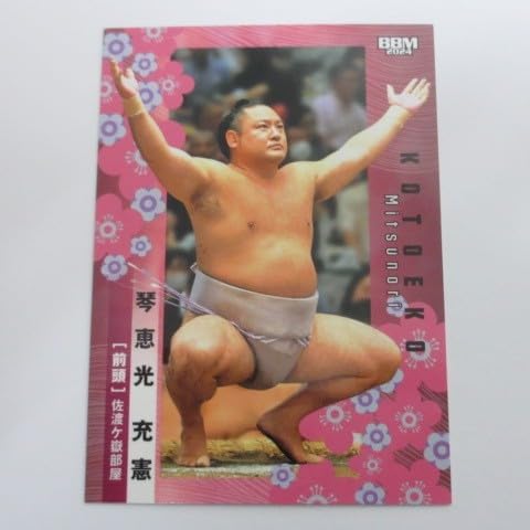 Amazon BBM2024 大相撲カード レギュラーカード 29/琴恵光充憲 ベースボールマガジン フォト・カード・コイン