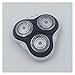 JUSTPENGHUI La Testa del Rasoio Si Adatta for Philips HQ7310 HQ7340 HQ7360 HQ7320XL HQ7120XL HQ7115X HQ7110x HQ7315XL HQ7325XL HQ7340XL HQ7345XL HQ7350XL Teste di Ricambio