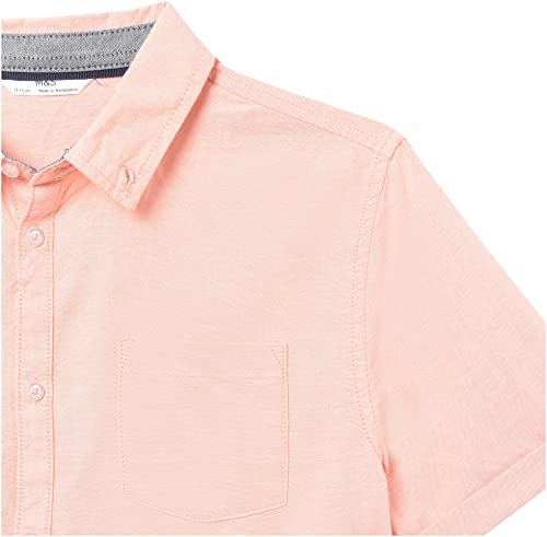 Image of Marks & Spencer Boy's Solid Regular Fit Blouse