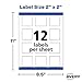 Avery Printable Blank Square Labels, 2
