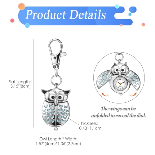 Image of JewelryWe Vintage Pocket Watch Cool Gear Steampunk Retro Pendant Necklace Watches for Men Women Halloween Costumes Daily and Office