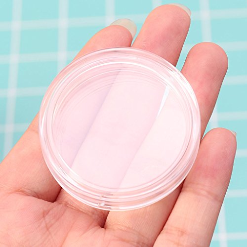 Contenedor Redondo Transparente para Moneda 38.6 mm Acrílico miniatura 5