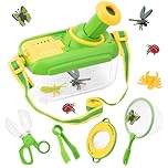 Funsland Bug Hunting Kits for Children - 5 Pcs Kids Bug Catching Kit with 12 Fake Insects, Outdoor Explorer Kit Toys for Toddlers, Christmas Educational Toys Gifts for Boys Girls 3 4 5 6 Years Old