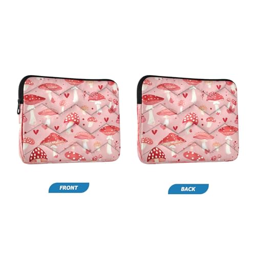 Funda para portátil 13-14 pulgadas patrón rojo hongo miniatura 2