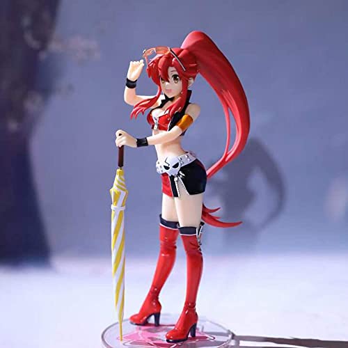 Vinmen Gurren Lagann :Yoko (Race Queen) Character Cartoon Statue Anime Animation Desktop Ornament Collectible Memorial Gift Decorate Fun Collectibles #TOP2