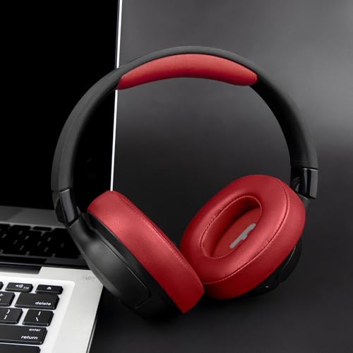 Image of SOULWIT Replacement Headband for JBL Tune 500BT /510BT /520BT /600BT /600BTNC /660NC /670NC /700BT /710BT /720BT /750BT /750BTNC /760NC /770NC - Red