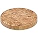 HUBERTÂ® Display Riser Round Melamine and Bamboo - 18