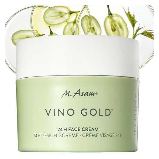 M. Asam VINO GOLD 24h Gesichtscreme (100 ml) – 24h Tagescreme & Nachtcreme Gegen Linien & Fältchen, Schutz Vor Vorzeitiger Hautalterung, Anti-Aging, Vegane Gesichtspflege