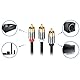 deleyCON 2m Subwoofer Kabel - Cinch RCA Y-Kabel Digitales Koaxialkabel - Vergoldete Stecker - Audio Kabel - Cinch Stecker zu 2x Cinch Stecker