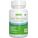 Igennus Superior Triple Magnesium Complex, 2000mg Glycinate, Citrate & Taurate, 30 Servings, Clean Label & Chelated, 262mg Elemental, No Magnesium Oxide, Vegan, 60 Tablets for Women & Men