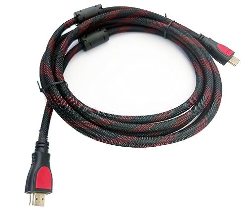 5 Metre HDMI Dual Ferrite Core 2.0 Cable Lead Wire for 27" Gigabyte AORUS FI27Q-X