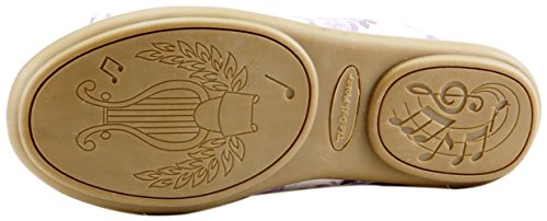 The Doll Maker Side Fringe Ankle Strap Flat4