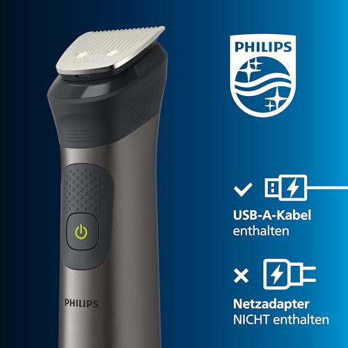 Philips Multigroom 7000 für Herren, All-in-One-Trimmer, elektrischer 15-in-1 Barttrimmer und...