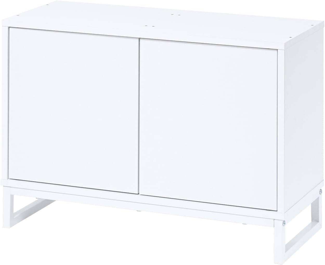 SemiSta Cube Box α Sideboard Living Room Storage Shelf Optional Base Cabinet Type Width 27.6 inches (70 cm) White