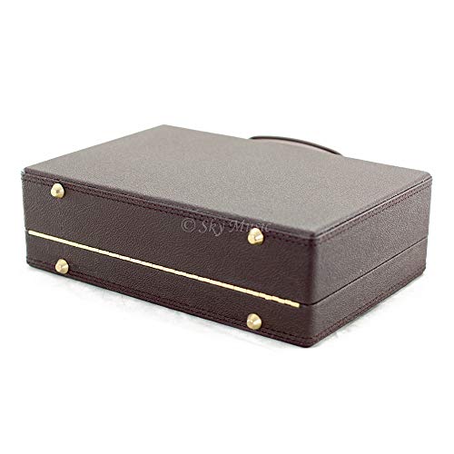 Professional Replacement Case for Bb Clarinet Imitation of Leather (Brown/Black)